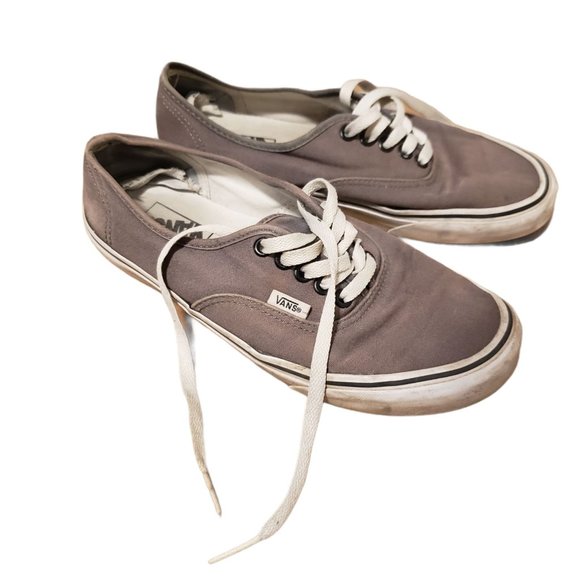 grey vans size 8